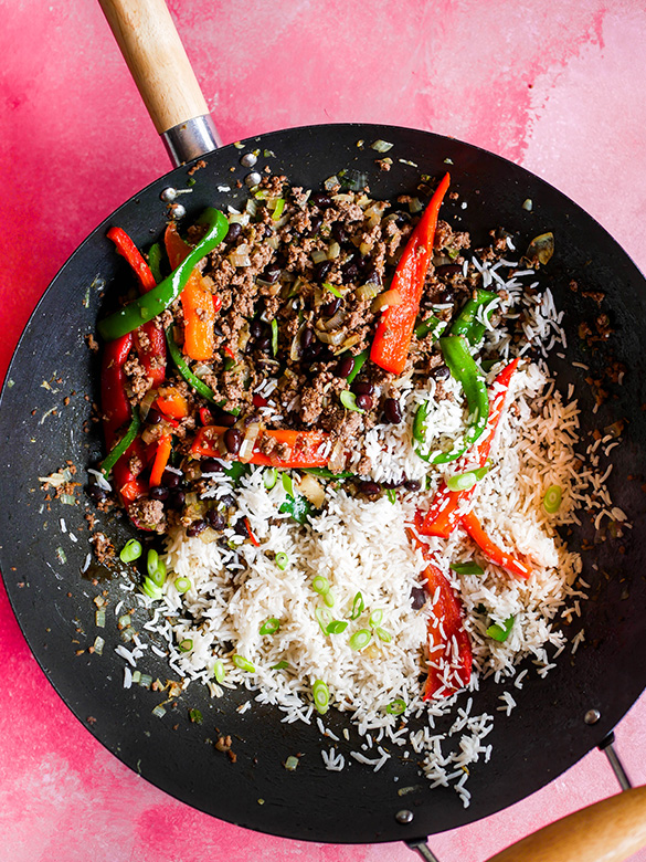 Black bean and beef stirfry recipe Australian Beef