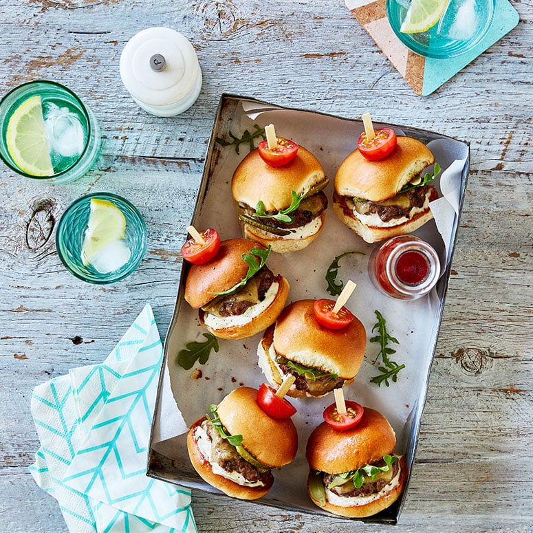 Mini beef sliders recipe  Australian Beef - Recipes, Cooking Tips and More