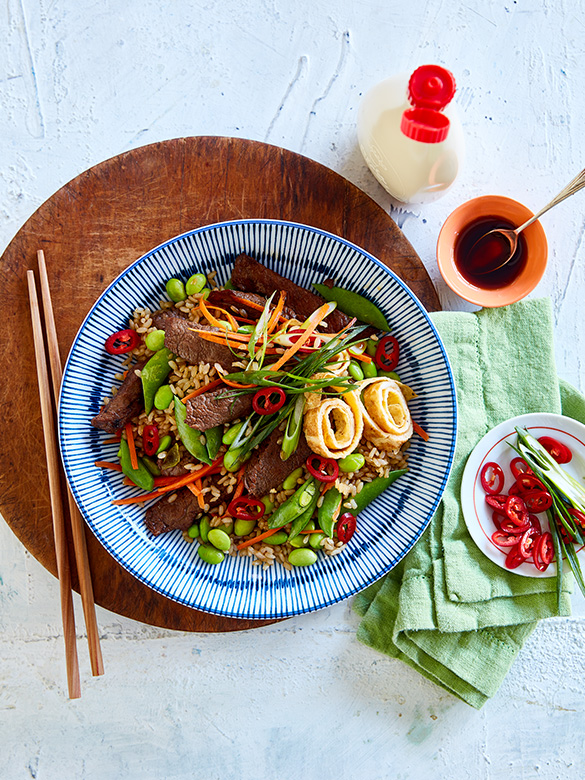 Japanese beef fried rice | Australian Beef - Recipes, Cooking Tips and More