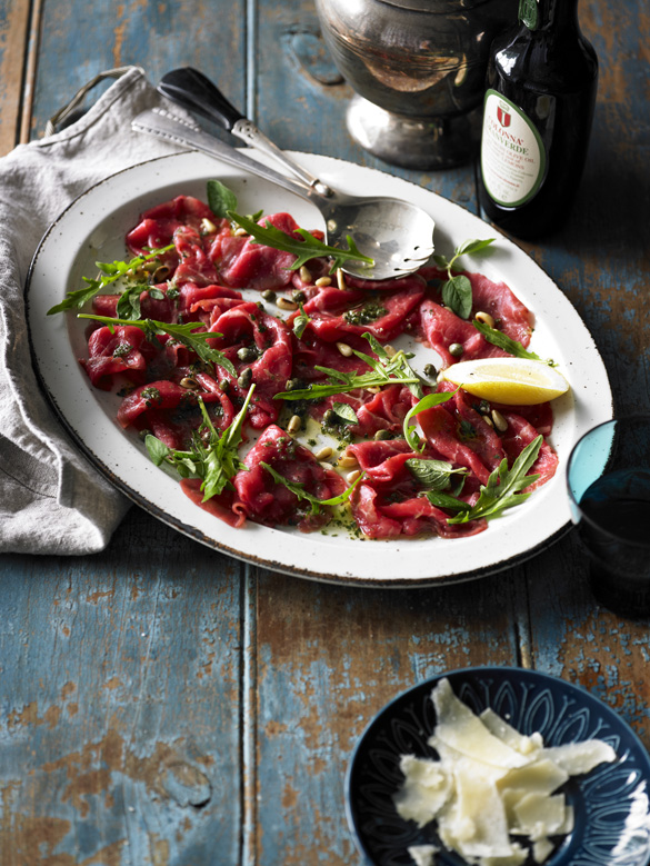 Italian beef carpaccio recipe | Australian Beef - Recipes, Cooking Tips ...